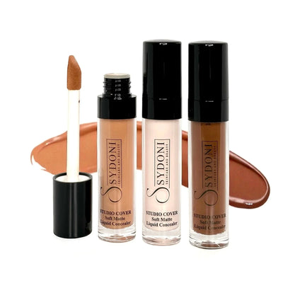 Sydoni STUDIO COVER SOFT MATTE LIQUID CONCEALER – Flawless Coverage, Seamless Finish 0.35 OZ. - Image 1