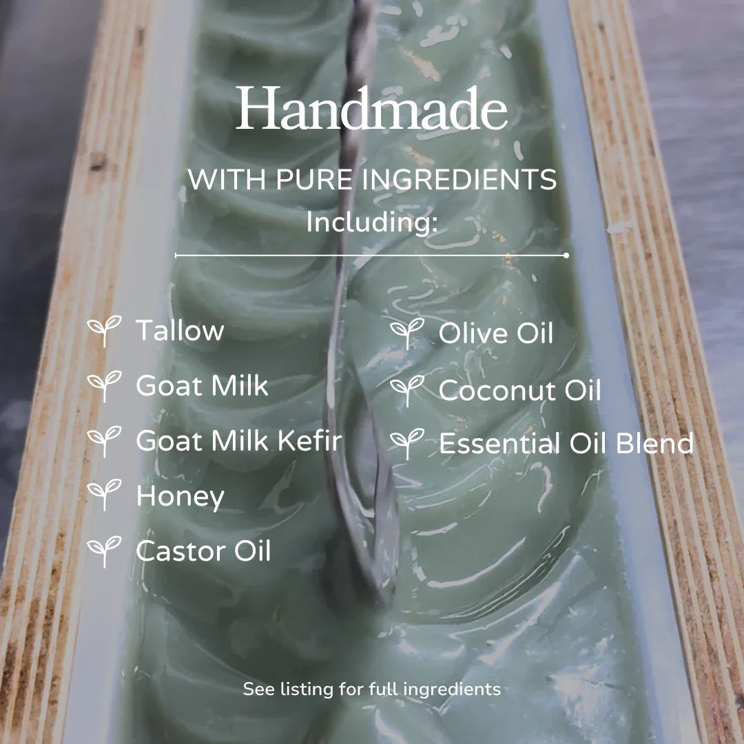Pretty farm girl Blue Beauty Cream Facial Bar
