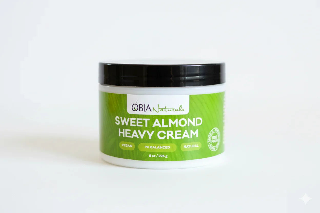 OBIA Naturals Sweet Almond Heavy Cream