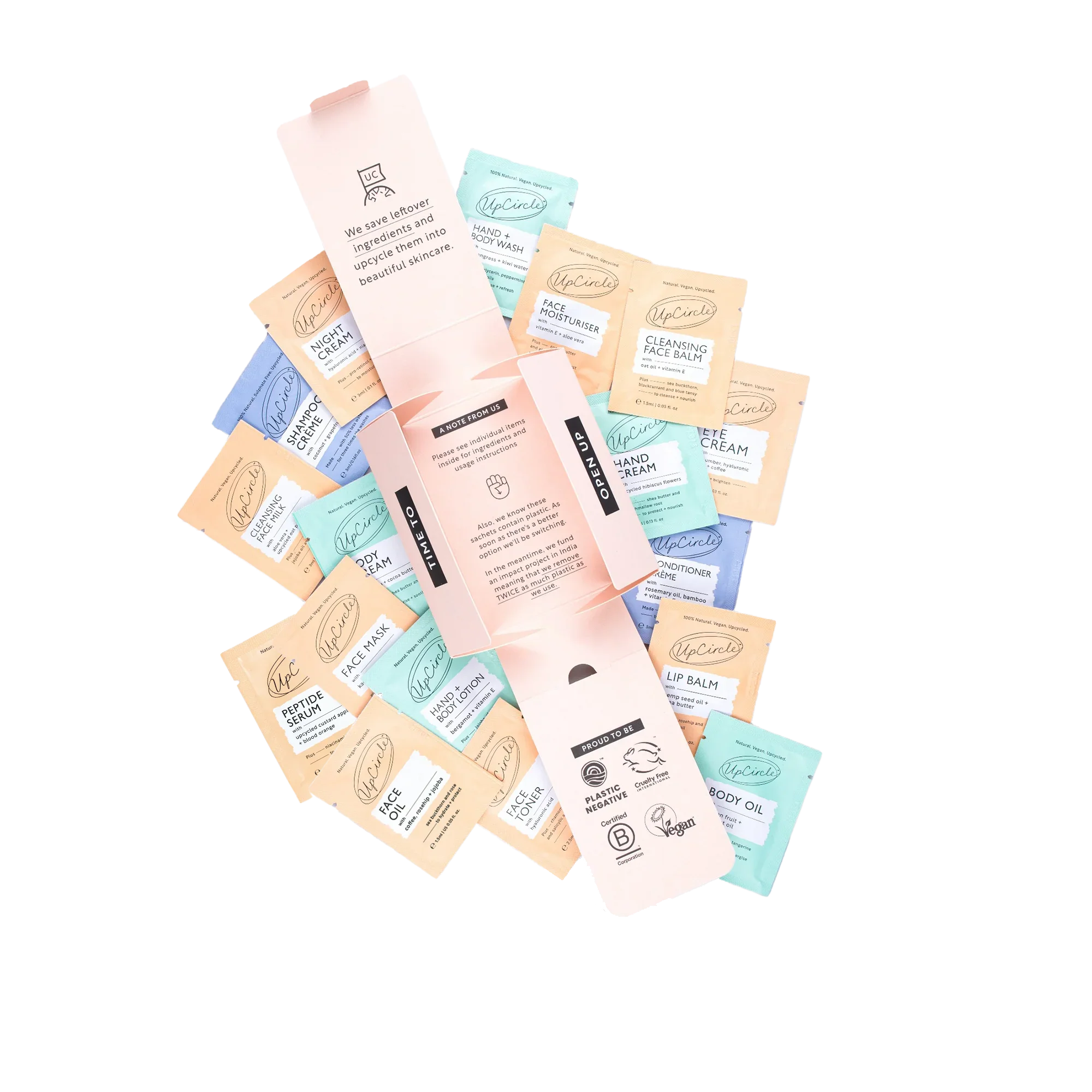 UpCircle The Pamper Kit - 17 Pieces