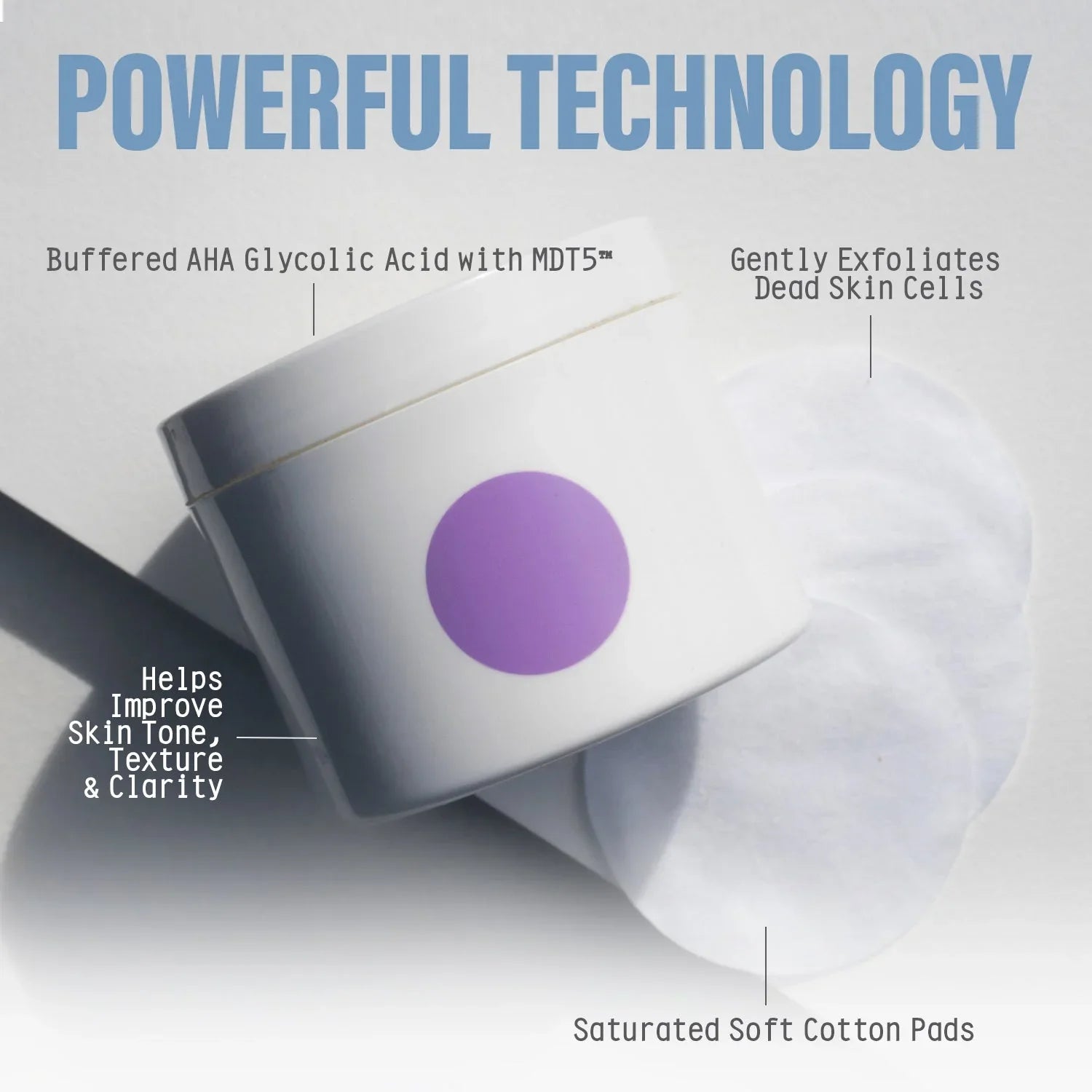 Somme Institute TRANSPORT Exfoliating Glycolic Acid Pads 50ct