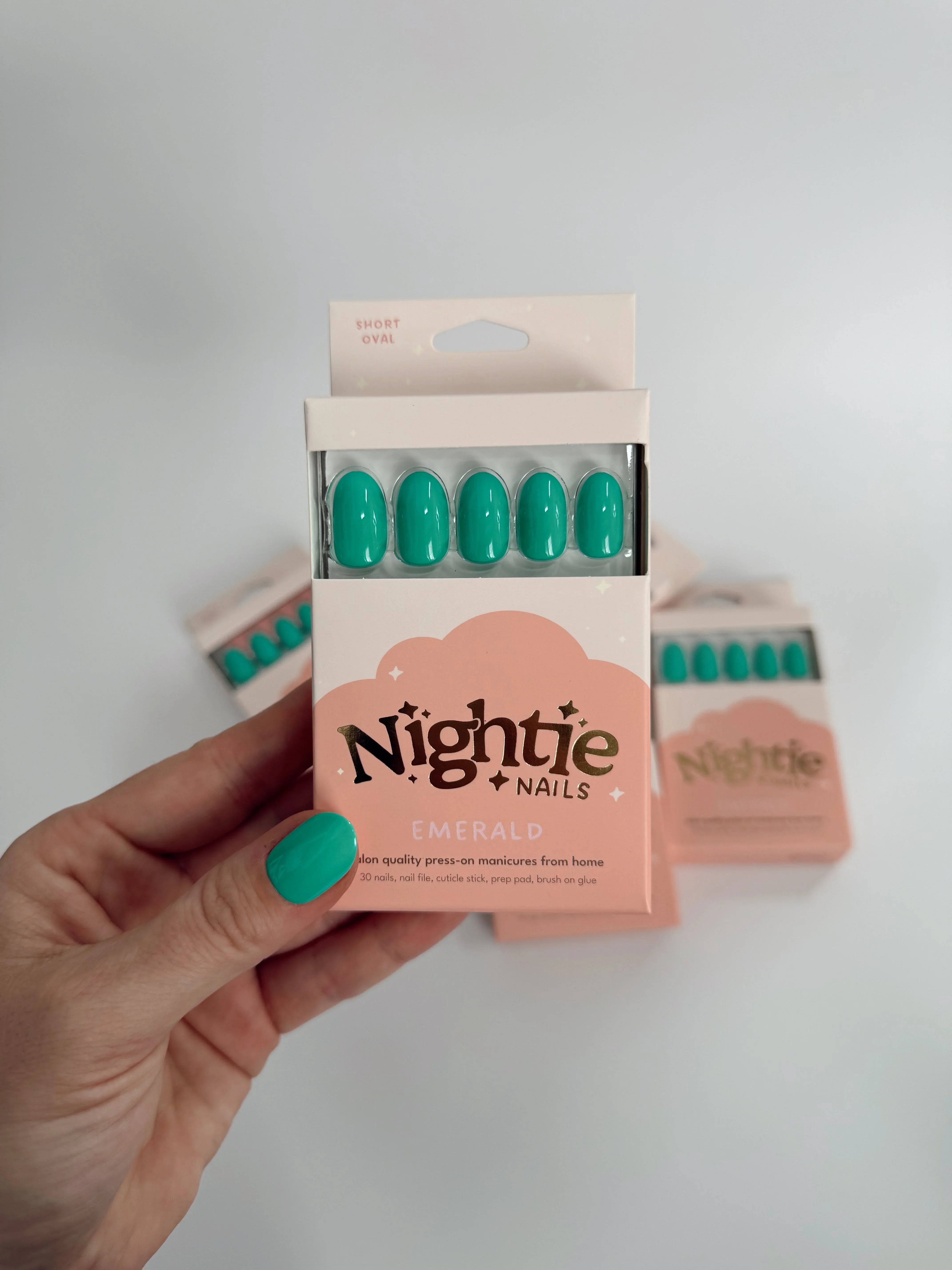 Nightie Nails Emerald