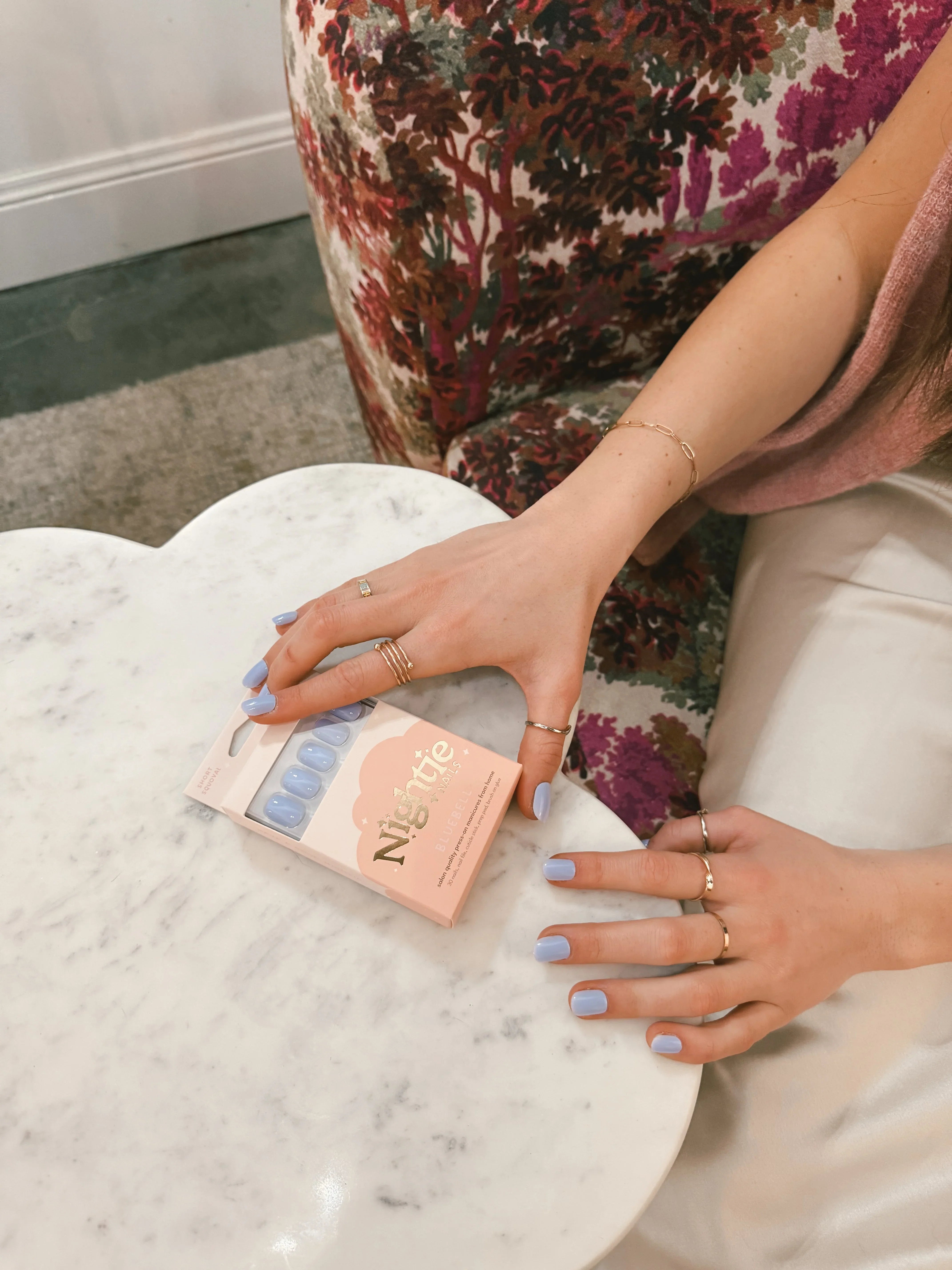 Nightie Nails Bluebell