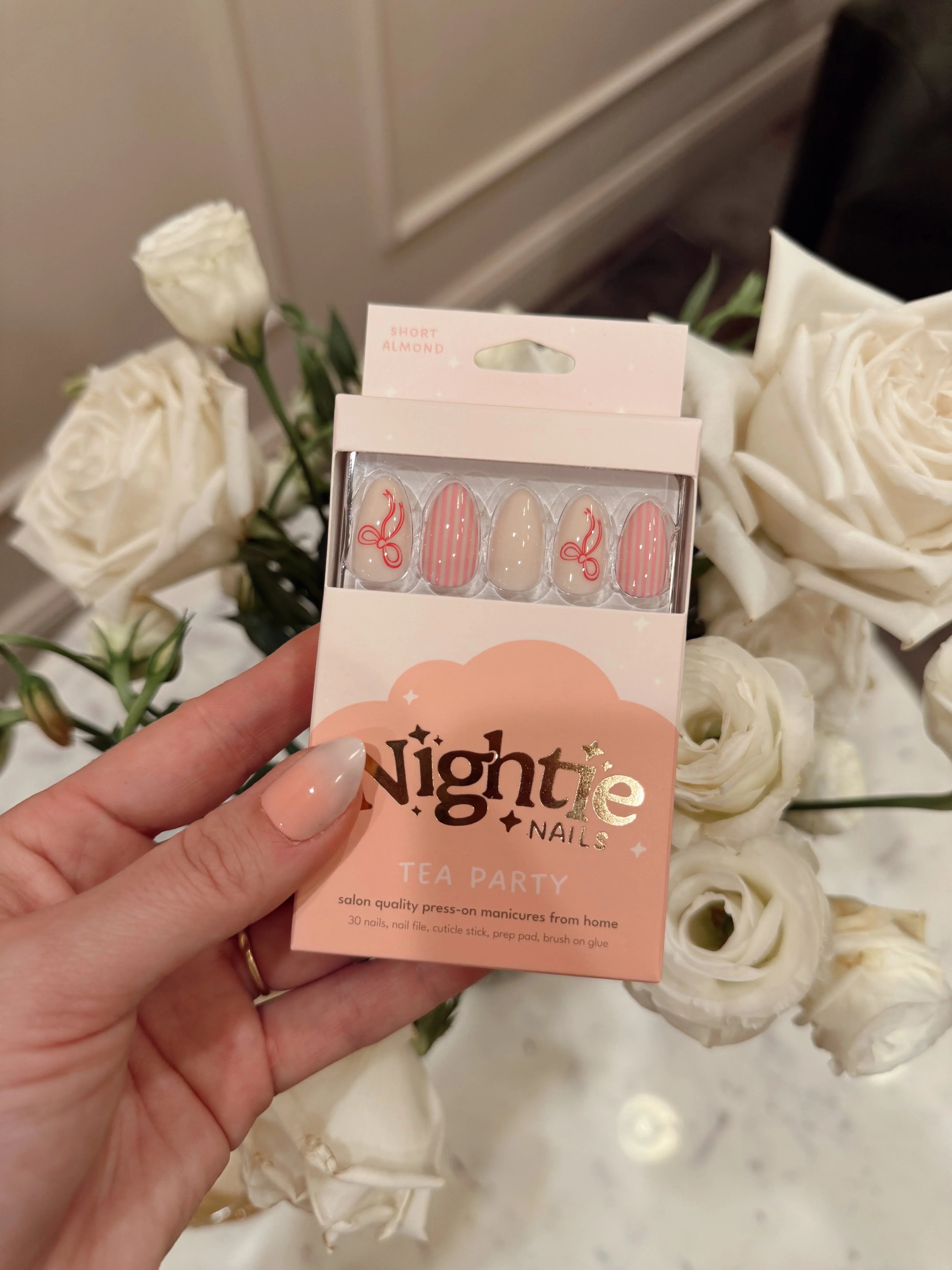 Nightie Nails Tea Party