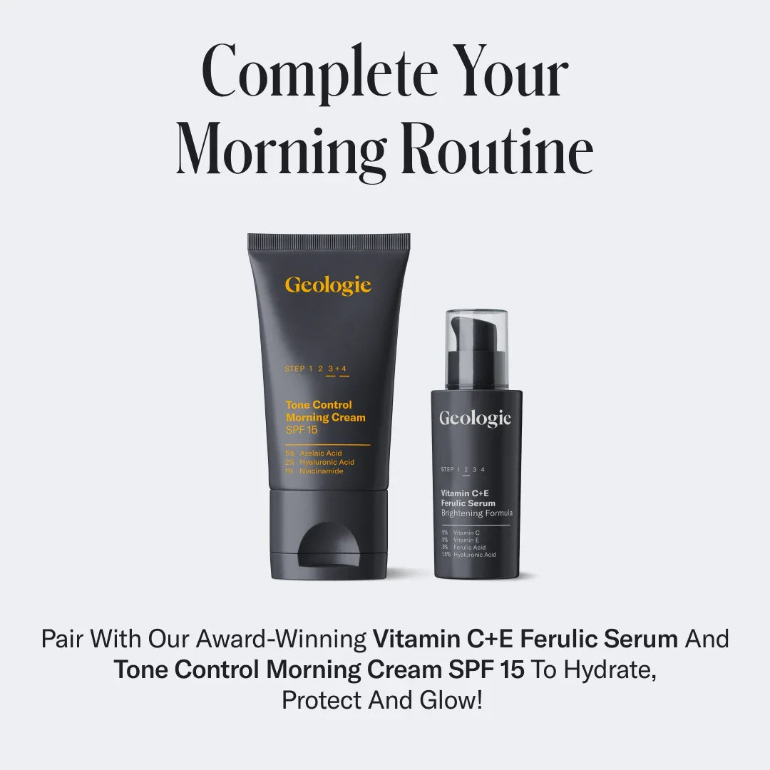 Geologie Tone Control Face Cream with SPF15