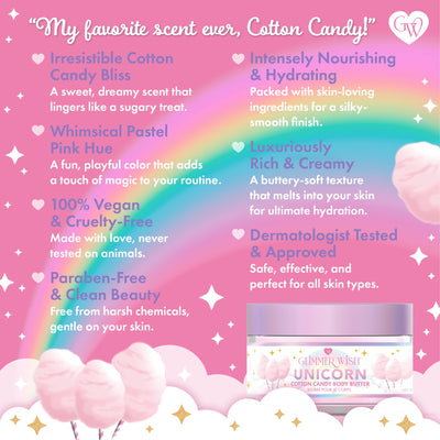 Glimmer Wish Unicorn Whipped Body Butter - Image 4