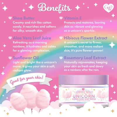 Glimmer Wish Unicorn Whipped Body Butter - Image 3