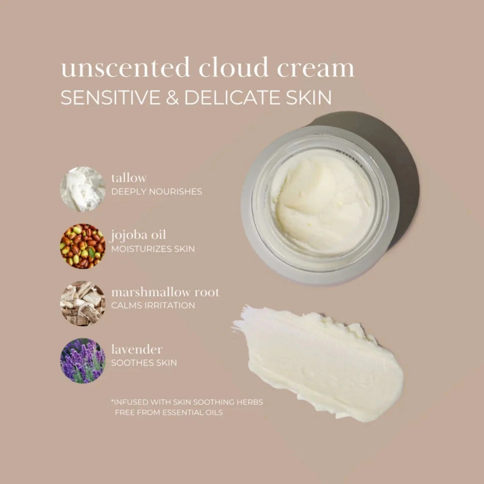 Tallow Me Pretty Unscented Cloud Cream