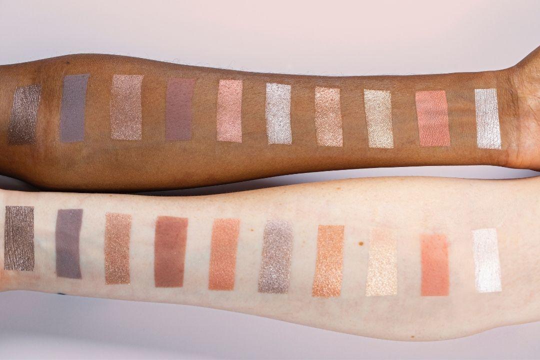 ĀTHR Beauty Rose Quartz Crystal Eyeshadow Palette