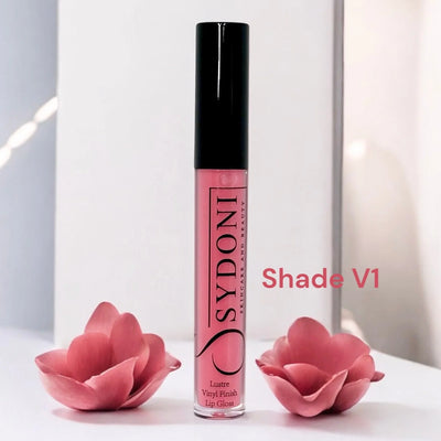 Sydoni SHADE V1-LUSTRE VINYL FINISH LIPGLOSS - Light Natural Pink - Image 1