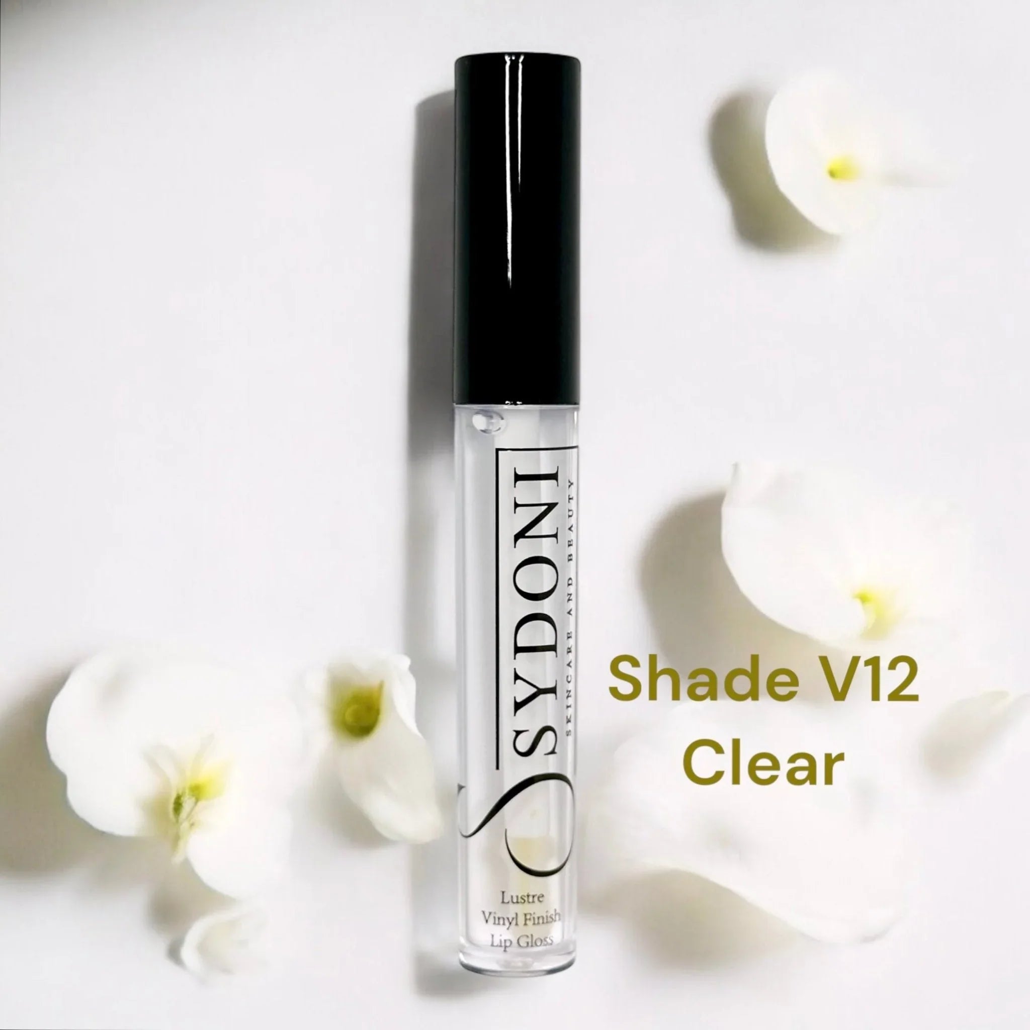 Sydoni SHADE V12 LUSTRE VINYL FINISH LIPGLOSS - Clear Gloss