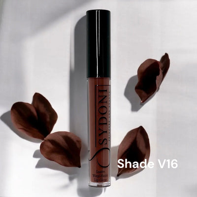 Sydoni SHADE V16 VINYL FINISH LIPGLOSS - Deep Rich Chocolate Brown - Image 1