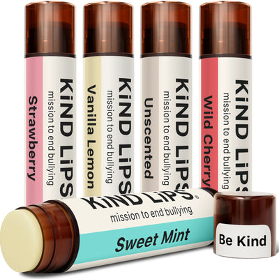 Kind Lips 5 Pack Variety Organic Lip Balm - Image 1