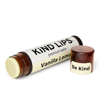 Kind Lips Vanilla Lemon Organic Lip Balm - Image 1