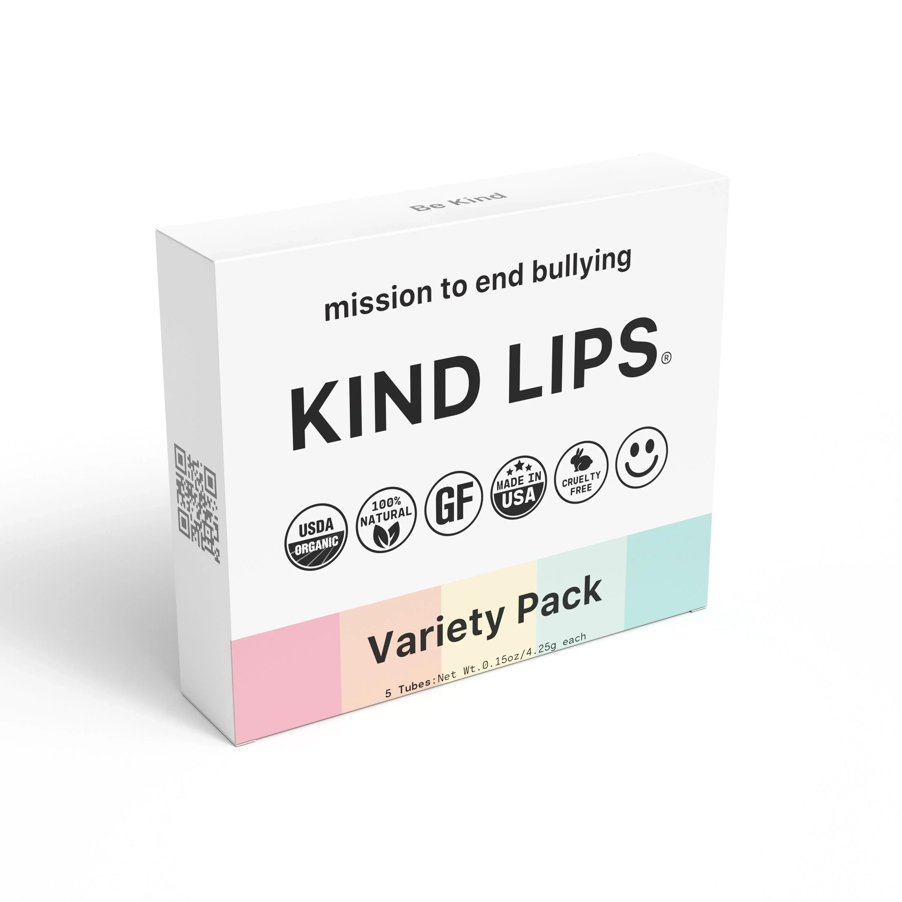 Kind Lips 3 Pack Variety Organic Lip Balm