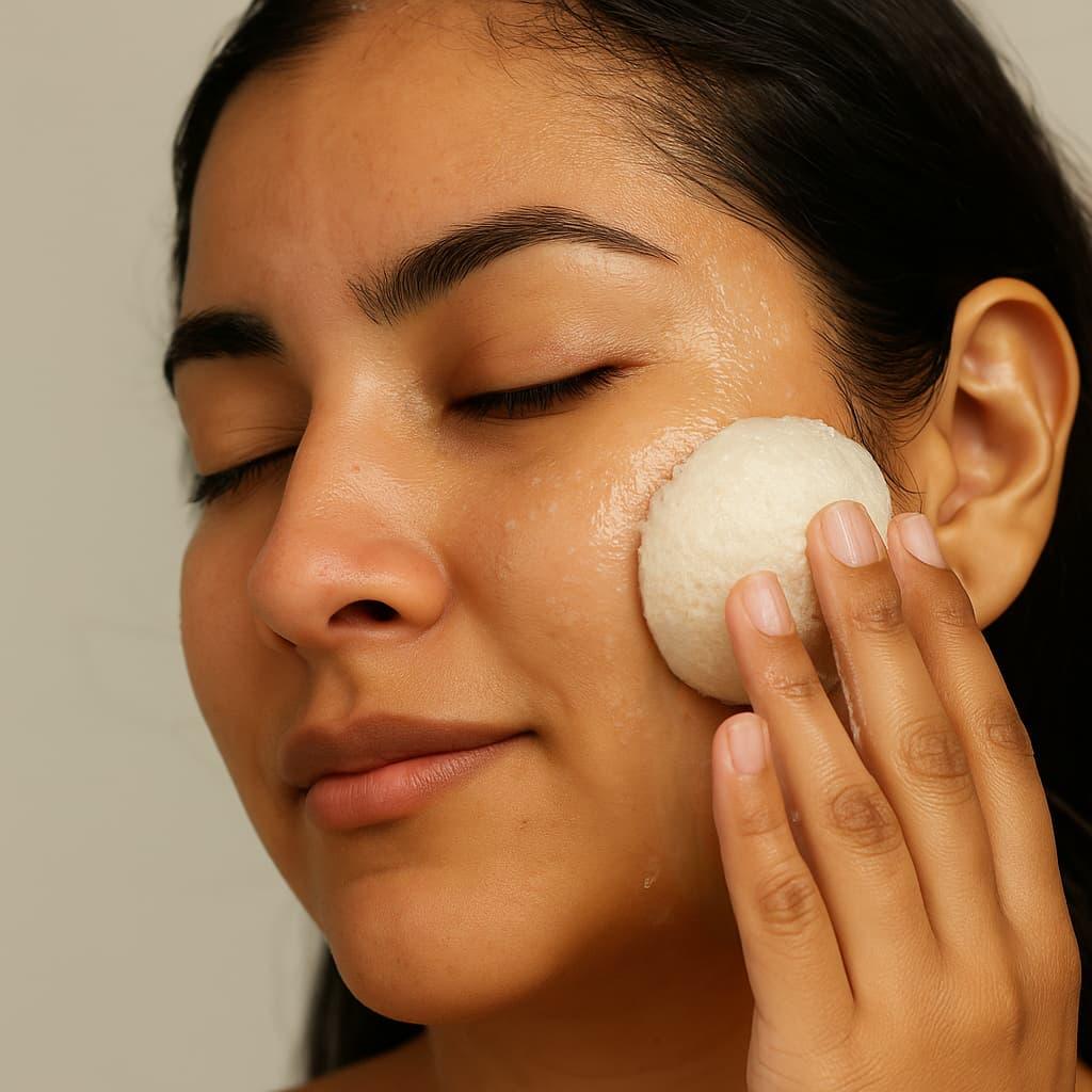 Irawo Beauty White Konjac Face Sponge