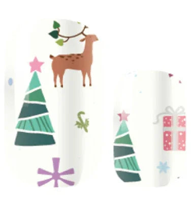 Candied Nails Christmas Forest