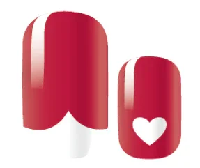Candied Nails Red Valentine Heart - Image 2
