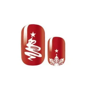 Candied Nails Red Christmas - Image 2