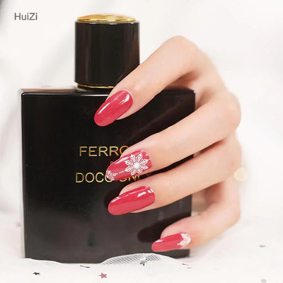Candied Nails Red Christmas - Image 1