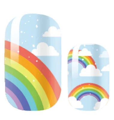 Candied Nails Rainbow Bright