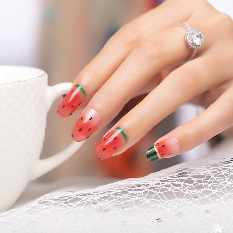 Candied Nails Watermelon
