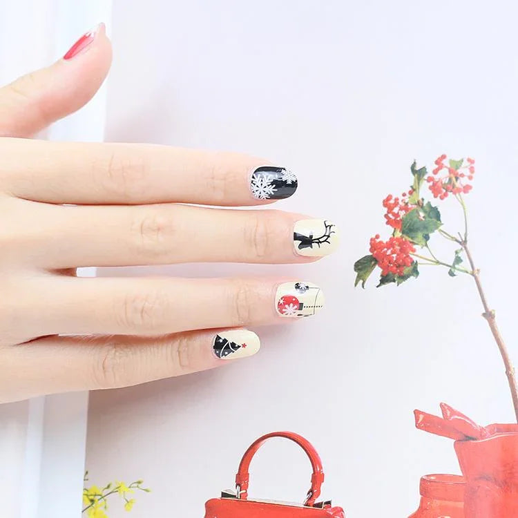 Candied Nails Christmas Ornaments