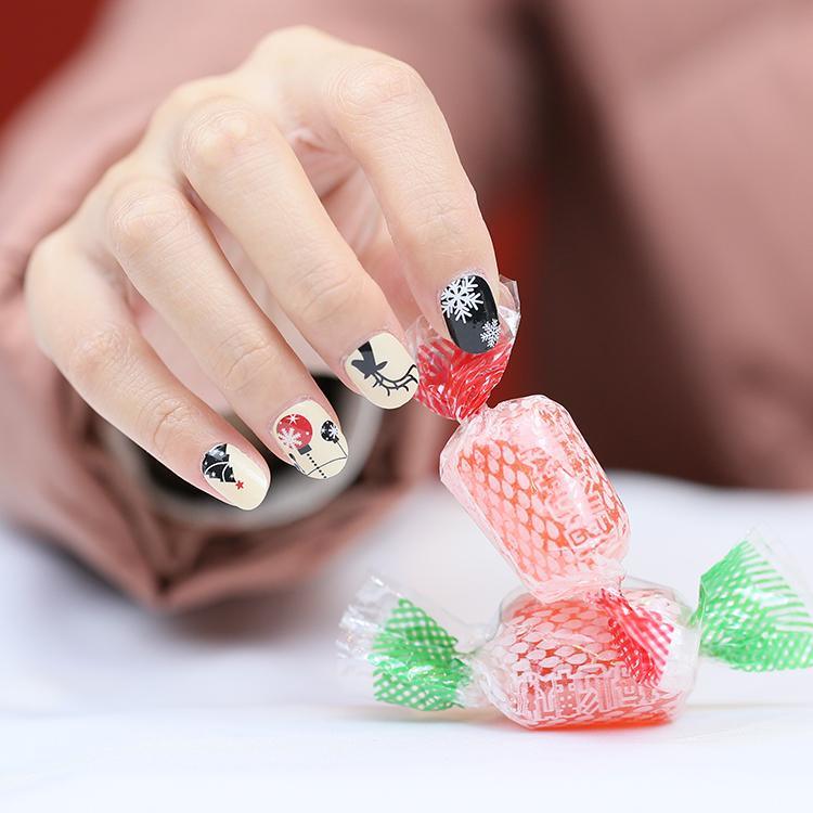 Candied Nails Christmas Ornaments