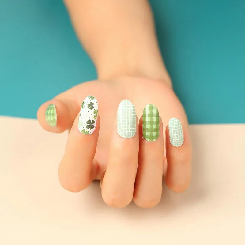 Candied Nails Irish Luck