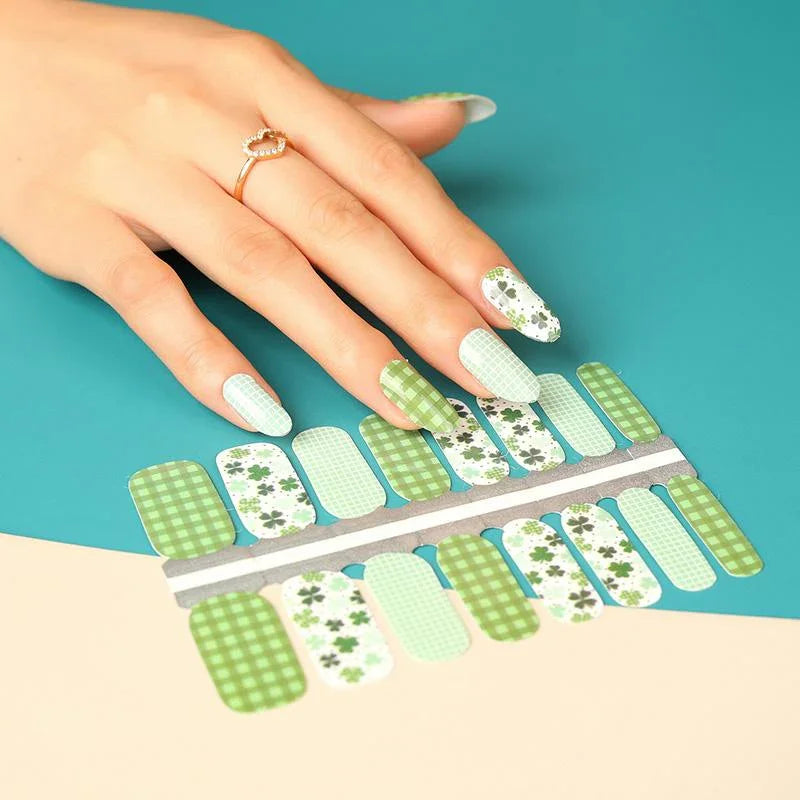Candied Nails Irish Luck