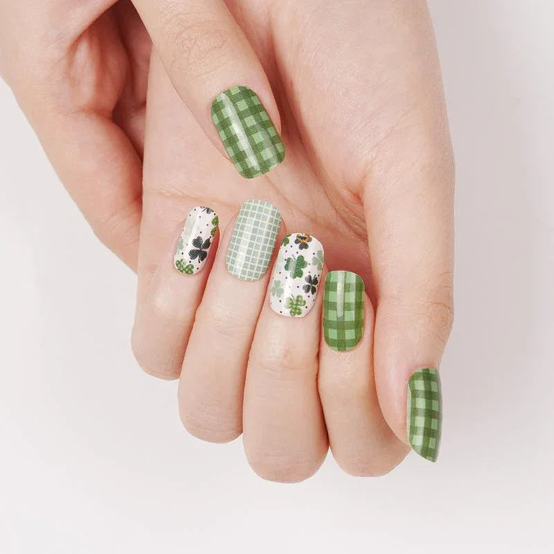 Candied Nails Irish Luck