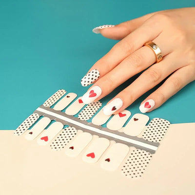 Candied Nails Polka Dot Hearts - Image 3