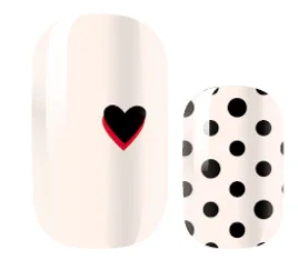 Candied Nails Polka Dot Hearts - Image 2