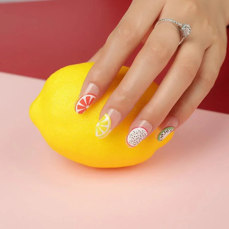 Candied Nails Kiwi Dragon