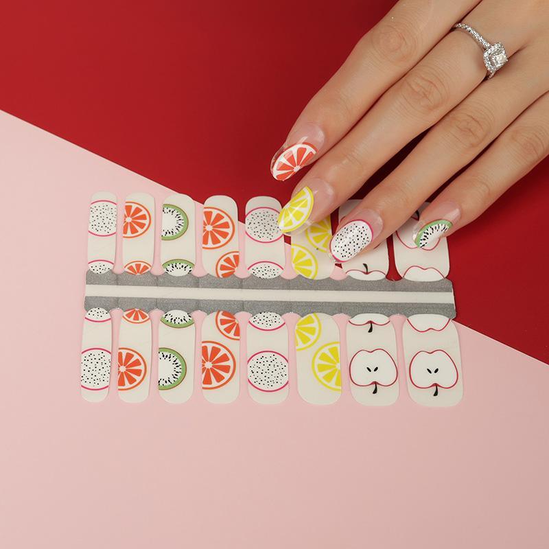 Candied Nails Kiwi Dragon