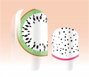 Candied Nails Kiwi Dragon