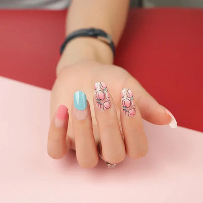 Candied Nails Peaches and Cream - Image 1