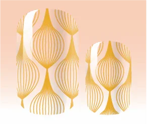 Candied Nails Solid Gold