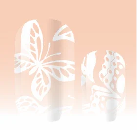 Candied Nails Butterflies
