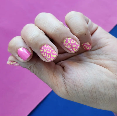 Candied Nails Orange Pink - Image 3