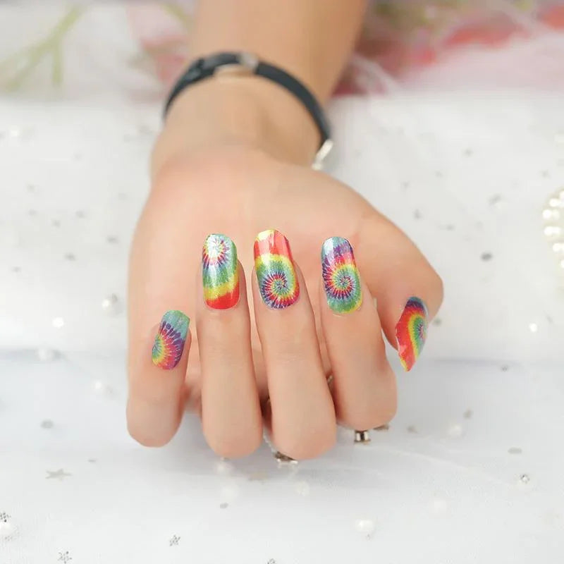 Candied Nails Tie Dye