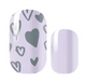 Candied Nails Lavender Hearts