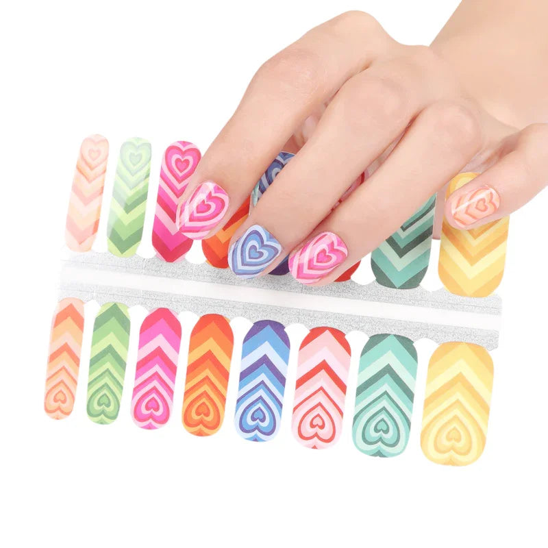 Candied Nails Candy Valentine