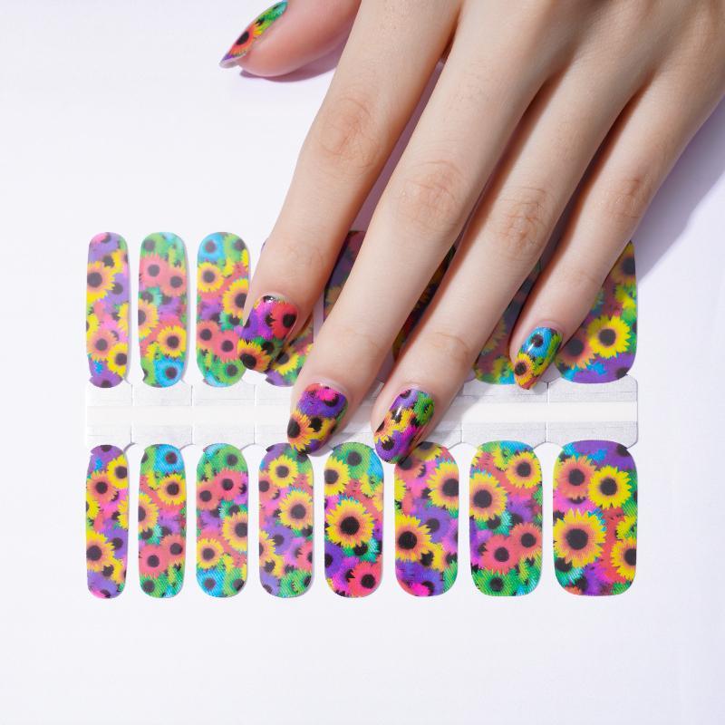 Candied Nails Sunflower Colors