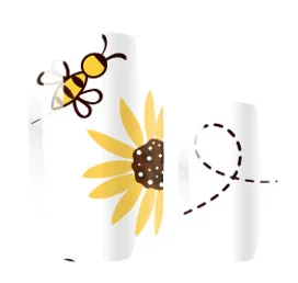 Candied Nails Honey Bee