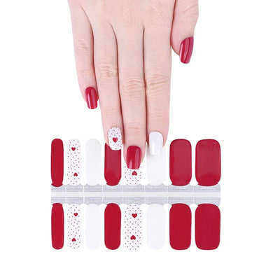 Candied Nails Red Valentine - Image 1
