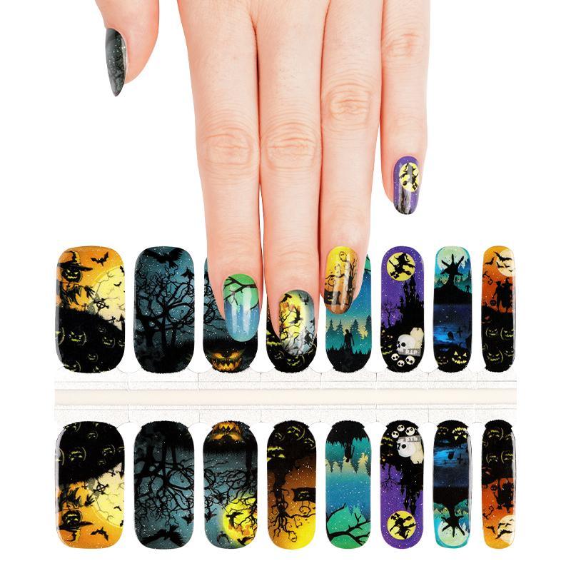 Candied Nails Spooky Halloween