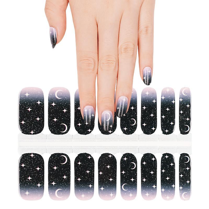Candied Nails Starry Night