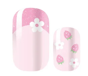 Candied Nails Strawberry Pink