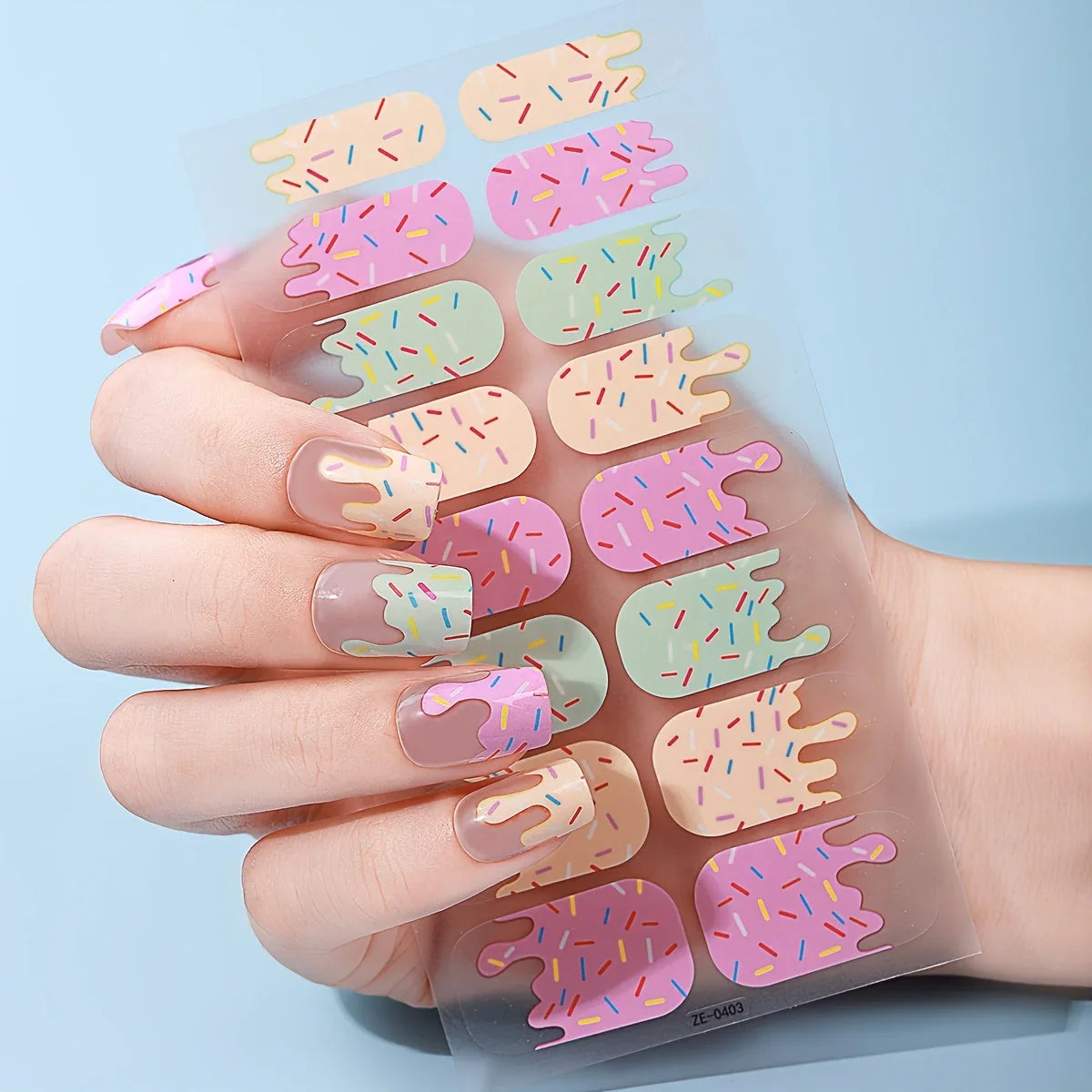 Candied Nails Popsicle Gel Nails